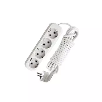 Удлинитель 4х3м с заземл. 16А IP20 Е-304 АБС-пл. ПВС 3х1 UNIVersal 9631981