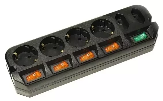 Удлинитель электрический MOST A10 (5м, черный)