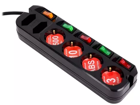 Удлинитель электрический MOST A16 (10м, черный)