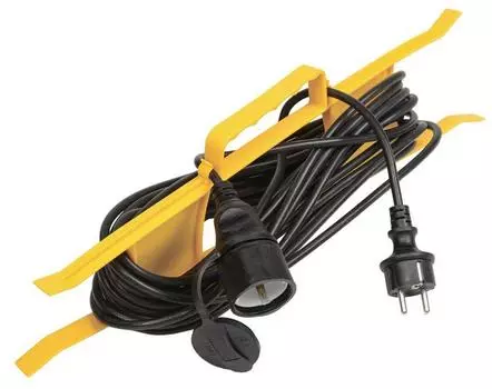 Удлинитель-шнур на рамке 1х30м 2P+PE IP44 УР30 3х1.0 ИЭК WKF14-10-01-30-44