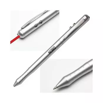 Указка лазерная NOBO 4 в 1: указка, стилус, ручка, фонарик (ACCO Brands, США), 1902262