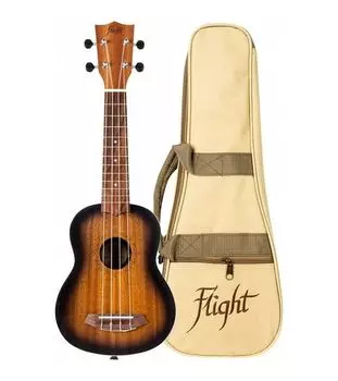 Укулеле FLIGHT NUS380 AMBER сопрано санберст
