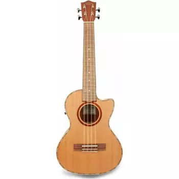 Укулеле LANIKAI CDST-CET тенор со звукоснимателем и вырезом массив чехол в комплекте