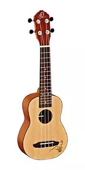 Укулеле Ortega RU5-SO RU Series Spruce сопрано матовый