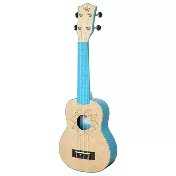 Укулеле сопрано MARTIN ROMAS MRP-FLOWER BL