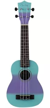 Укулеле VESTON KUS-15RBL I сопрано голубой