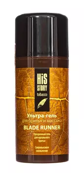 Ультра-гель для бритья и массажа Premium His Story Tobacco Blade Runner, 100 мл