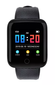 Умные часы Digma Smartline D2e черный