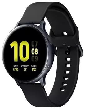 Умные часы Samsung Galaxy Watch Active 2 алюминий 44 мм SM-R820NZKASER Black