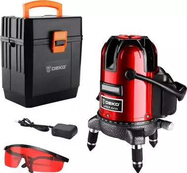 Уровень лазерный Deko LL57 Set 6 065-0288