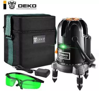 Уровень лазерный Deko LL57GA 065-0281
