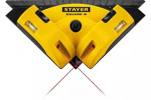 Уровень лазерный Stayer Square-8 34928