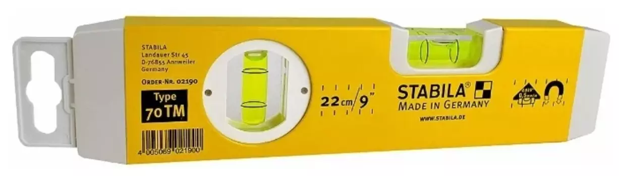 Уровень торпедо Stabila тип 70TM 02190