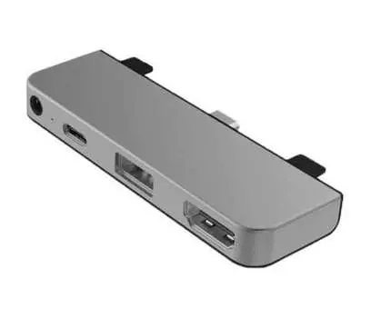 USB-хаб Hyper HyperDrive 4-in-1 USB-C Hub серебристый HD319E-SILVER
