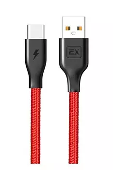 USB кабель Exployd EX-K-500 Type-C Classic 1м красный