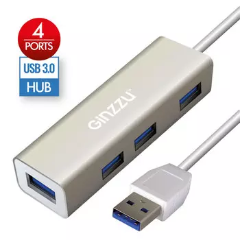 USB-концентратор Ginzzu GR-517UB USB - USB 4 ports
