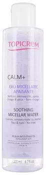 Успокаивающая мицеллярная вода Topicrem 200 мл