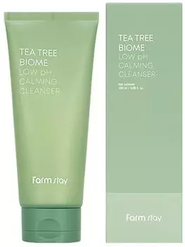 Успокаивающая очищающая пенка FarmStay c нейтральным pH для чувствительной кожи, 180мл