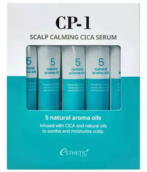 Успокаивающая сыворотка для кожи головы Esthetic House CP-1 Scalp Calming Cica Serum 5шт*20мл