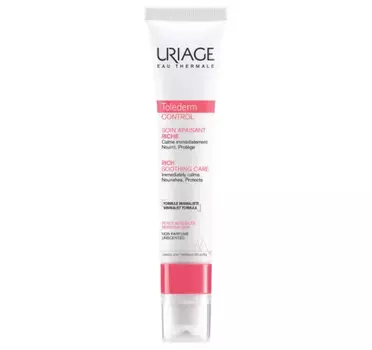 Успокаивающий Обогащенный Крем Uriage Tolederm Тюбик 40 мл