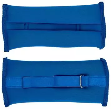 Утяжелители Неопреновые, SM-260, Синий, 2*0,5 кг