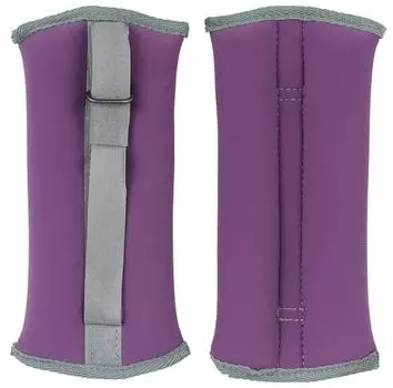 Утяжелители Неопреновые, SM-260, Сиреневый, 2*0,5 кг