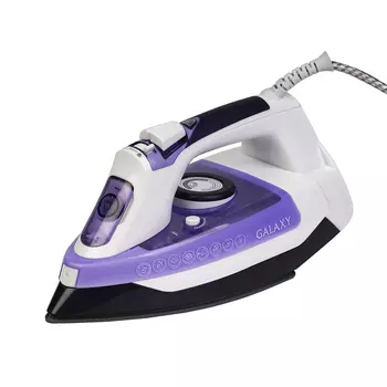 Утюг Galaxy GL6130, черный/фиолетовый