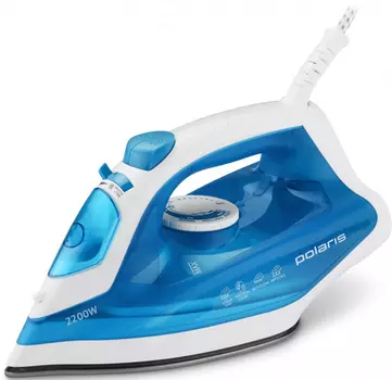 Утюг Polaris PIR 2285K белый/голубой