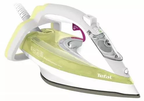 Утюг Tefal FV5510E0 2500Вт зеленый/белый