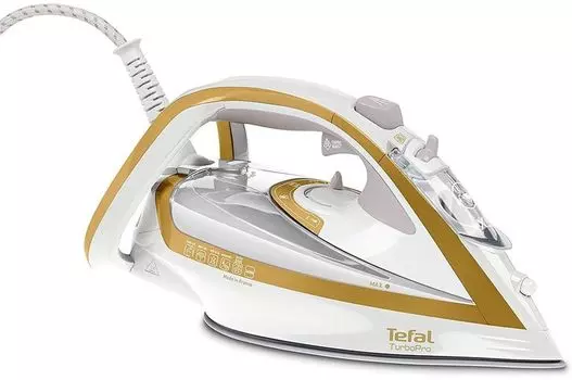 Утюг Tefal FV5625E0 белый/золотистый