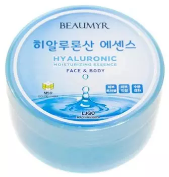Увлажняющая эссенция для лица и тела с гиалуроновой кислотой, 300мл, BEAUMYR BEAUMYR Hyaluronic Moisturizing Essence Face &amp; Body, 300ml