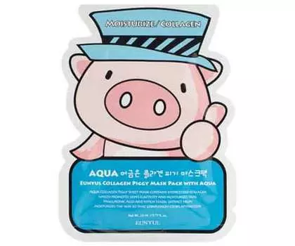 Увлажняющая тканевая маска для лица Eunyul с гиалуроновой кислотой, 23мл