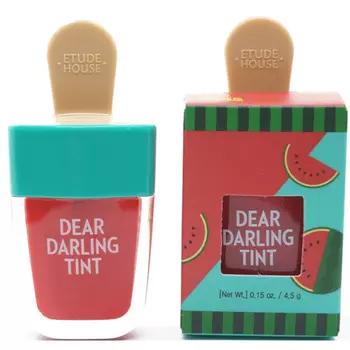 Увлажняющий гелевый тинт для губ Dear Darling Water Gel Tint Watermelon Red
