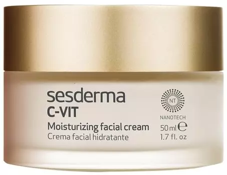 Увлажняющий крем для лица SESDERMA C-VIT Moisturizing facial cream, 50 мл.