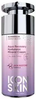 Увлажняющий крем с гиалуроновой кислотой и минералами Icon Skin Aqua Recovery (30мл)