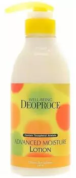 Увлажняющий лосьон для тела Deoproce Well-Being Body-Face Advanced Moisture Lotion