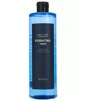 Увлажняющий тонер с экстрактом морского винограда и гиалуроновой кислотой, 500мл, EUNYUL EUNYUL Aqua Seed Therapy Hydrating Toner, 500ml