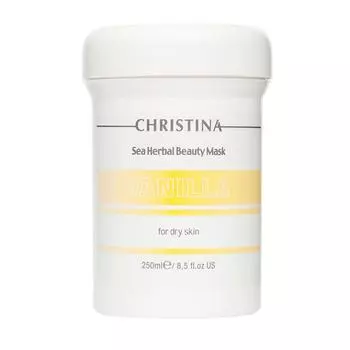 Ванильная маска красоты для сухой кожи Christina Sea Herbal Beauty Mask Vanilla, 250 мл