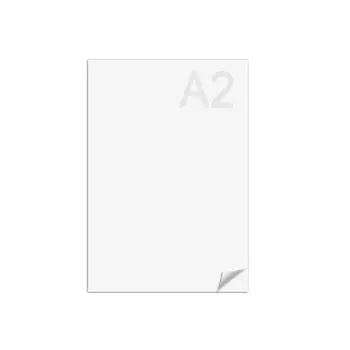 Ватман А2 (594 х 420 мм), 1 лист, плотность 200 г/м2, ГОЗНАК С-Пб, водяной знак, (100 шт.)