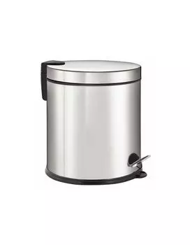 Ведро-контейнер для мусора урна с педалью LAIMA "Classic Plus", 20 литров, зеркальное, Турция, 608114