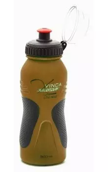 Вело Фляга VSB 39 VINCA 0,5л (пылезащ, анатом,антиск коричневая)