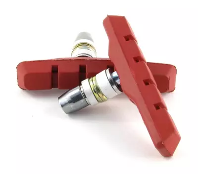 Вело Колодки Тормозные VB 111 72 мм Красный