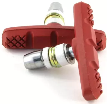 Вело Колодки Тормозные VB 262 Красный