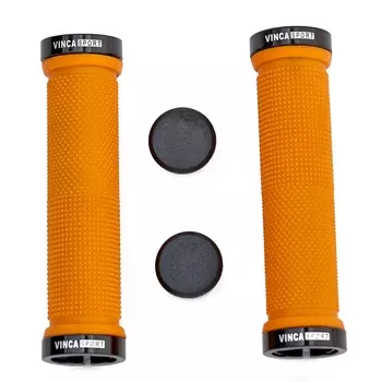 Вело Ручки с металлическими зажимами H-G 119 12.9 см Оранжево-черный