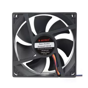 Вентилятор для корпуса Gembird 92x92x25mm (D9225HM-4)