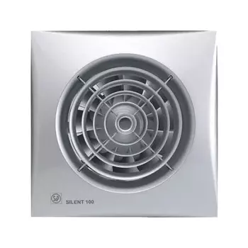 Вентилятор вытяжной Soler &amp; Palau Silent-100 CZ Silver