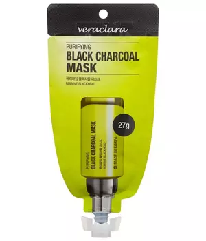 Veraclara Очищающая маска-пленка с углём, 27 г