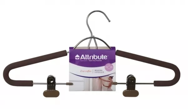 Вешалка для костюма EVA COFFEE 42см ATTRIBUTE HANGER