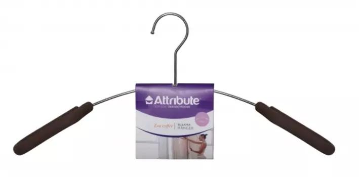 Вешалка для верхней одежды EVA COFFEE 45см ATTRIBUTE HANGER