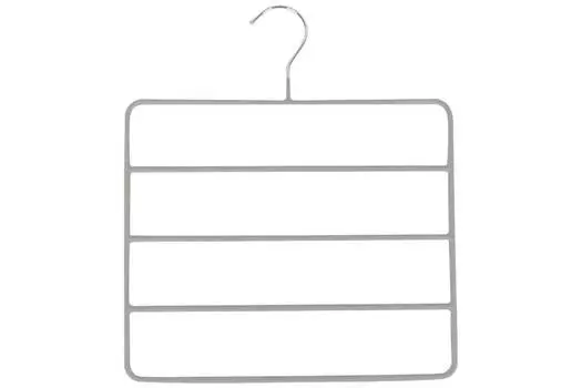 Вешалка металлическая с ПВХ покрытием, для брюк, 33*40см